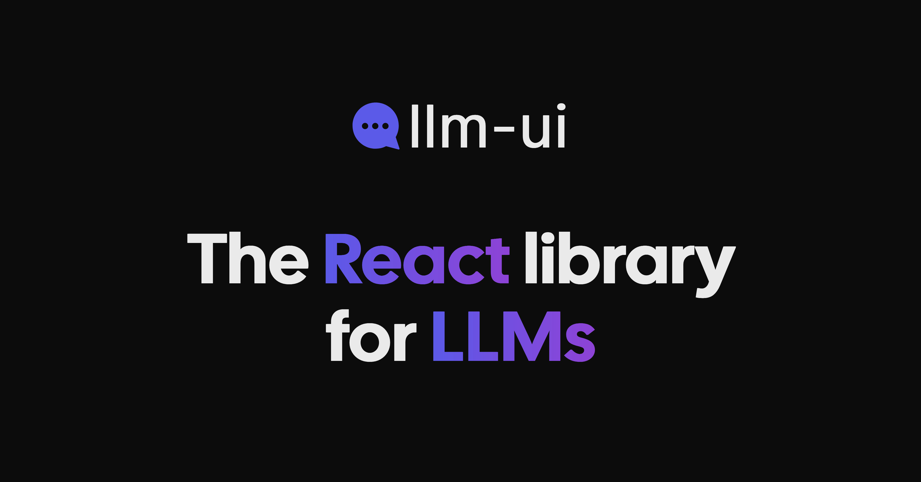 Thumbnail of llm-ui | React library for LLMs