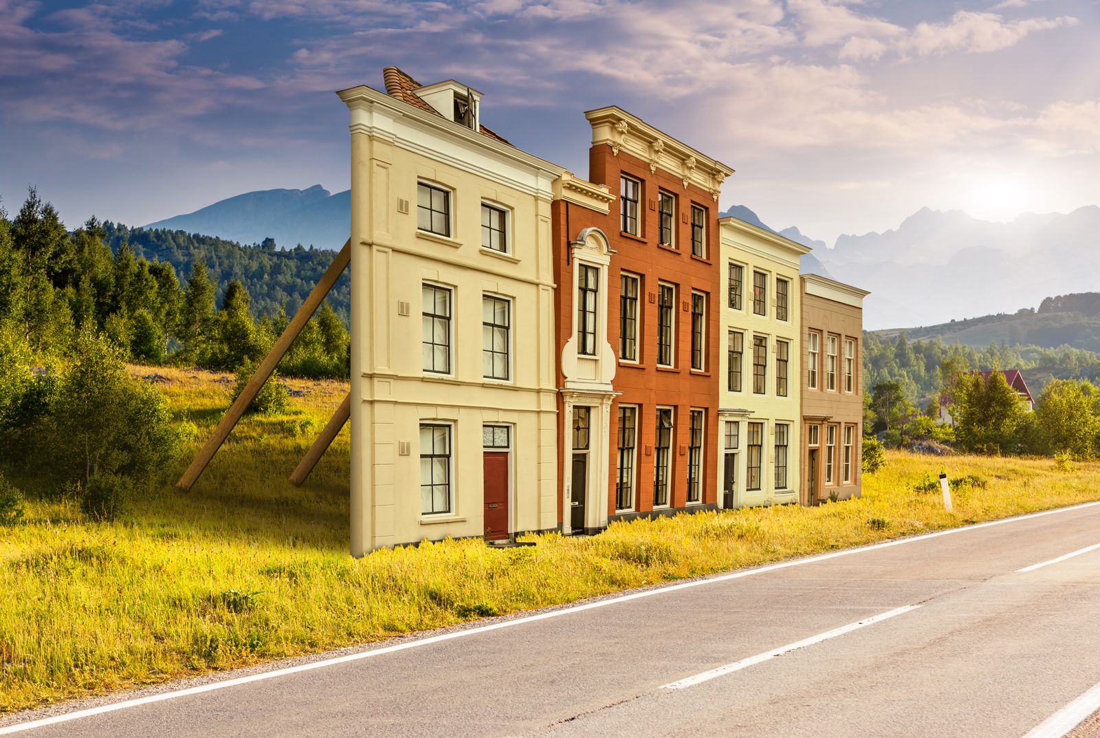 Thumbnail of Potemkin village | Meaning, Origin, History, & Example | Britannica