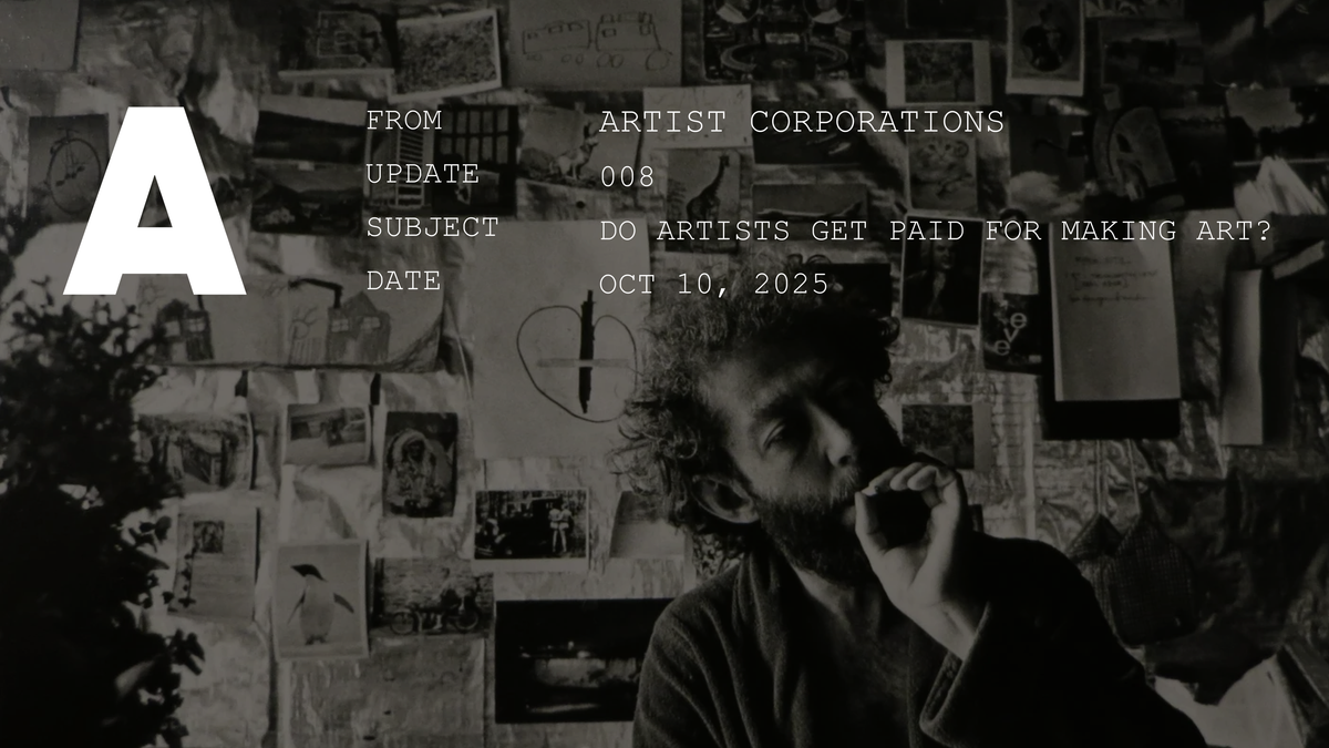 Thumbnail of Do artists get paid for making art?