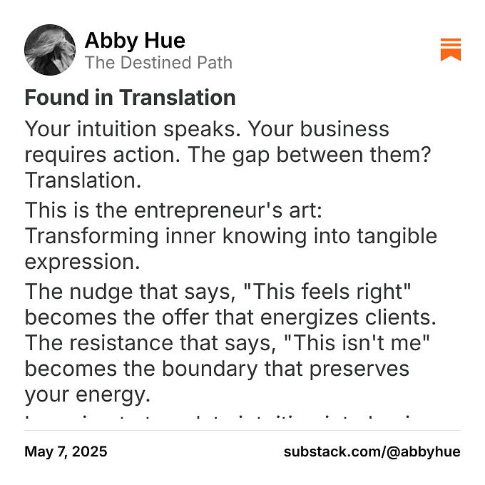 Thumbnail of Abby Hue on Substack