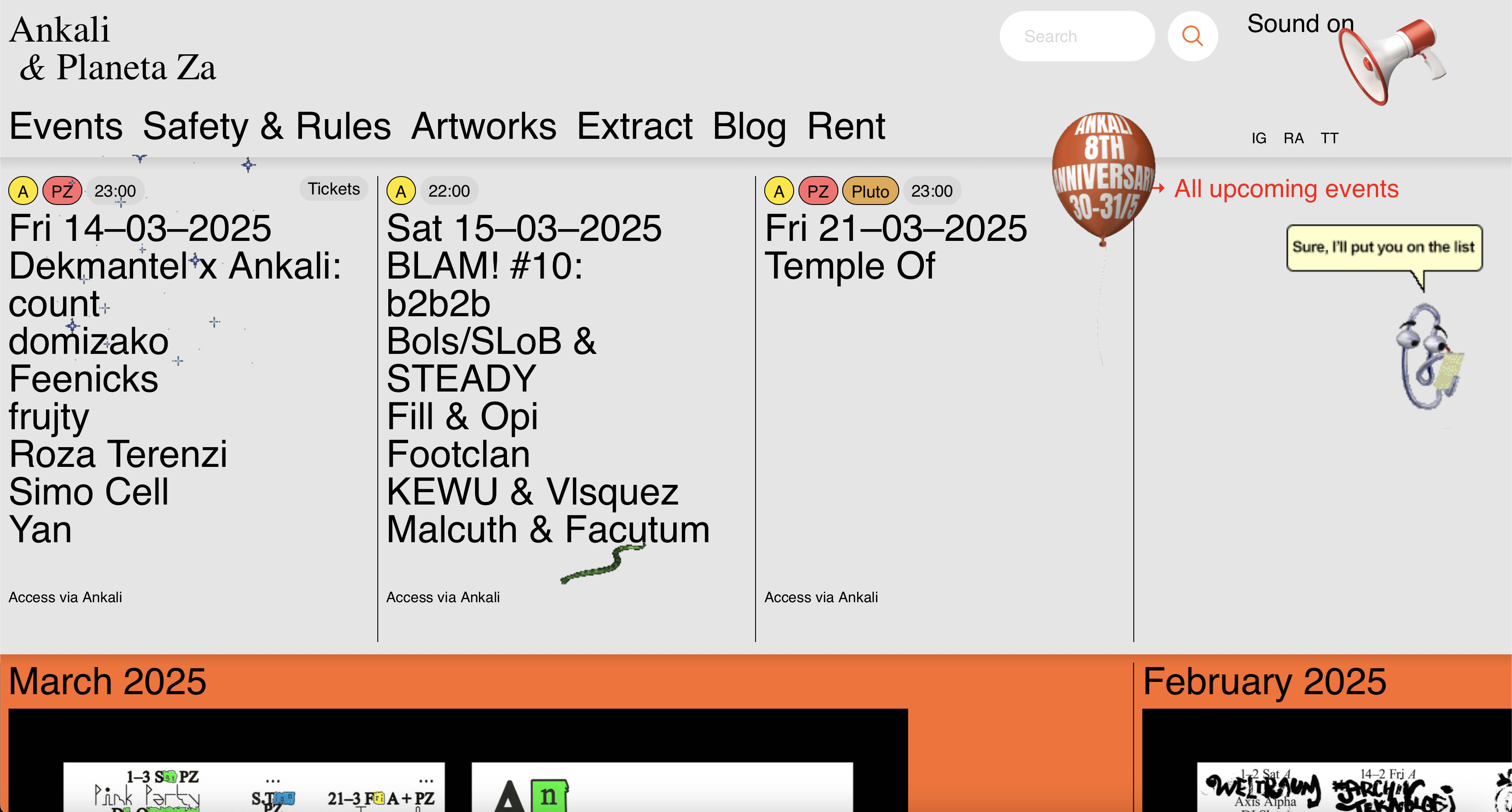 Thumbnail of Homepage – Ankali & Planeta Za