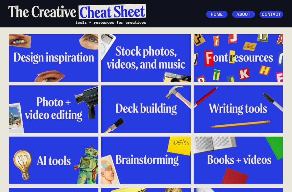 Thumbnail of The Creative Cheat Sheet