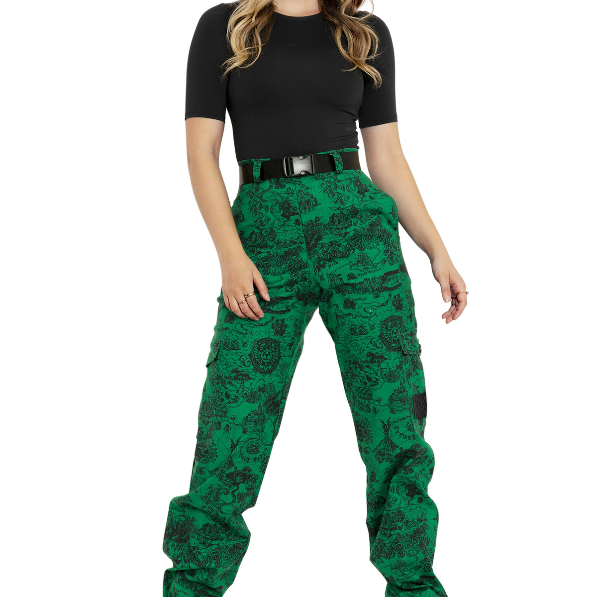 Thumbnail of Hyrule Map Green Cargo Pants