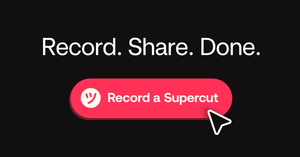 Thumbnail of ツSupercut | Blazing fast, AI-powered video messaging that makes busy teams look pro.