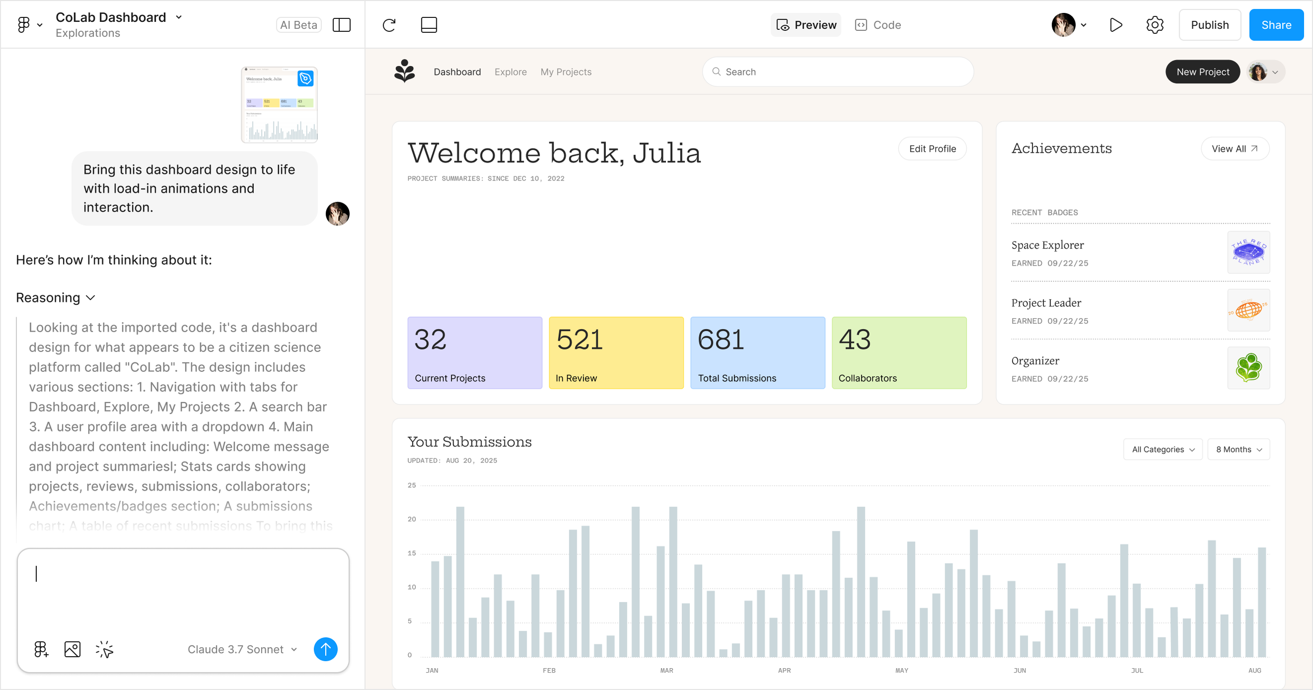 Thumbnail of Figma Make: Create with AI-Powered Design Tools