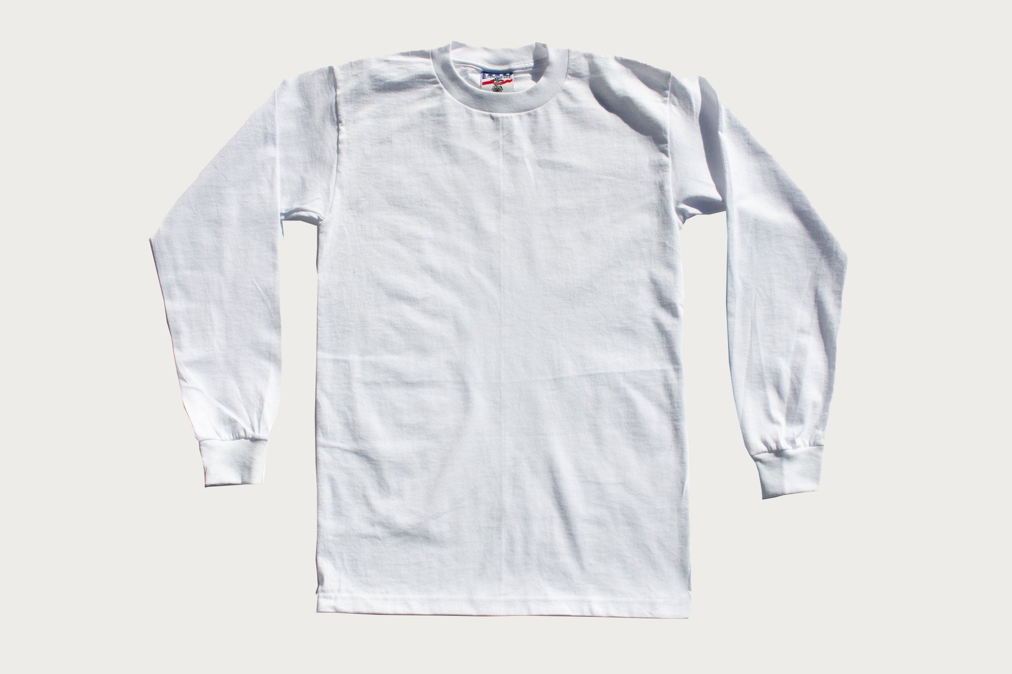 Thumbnail of The Teamster Tee - Long-Sleeve White