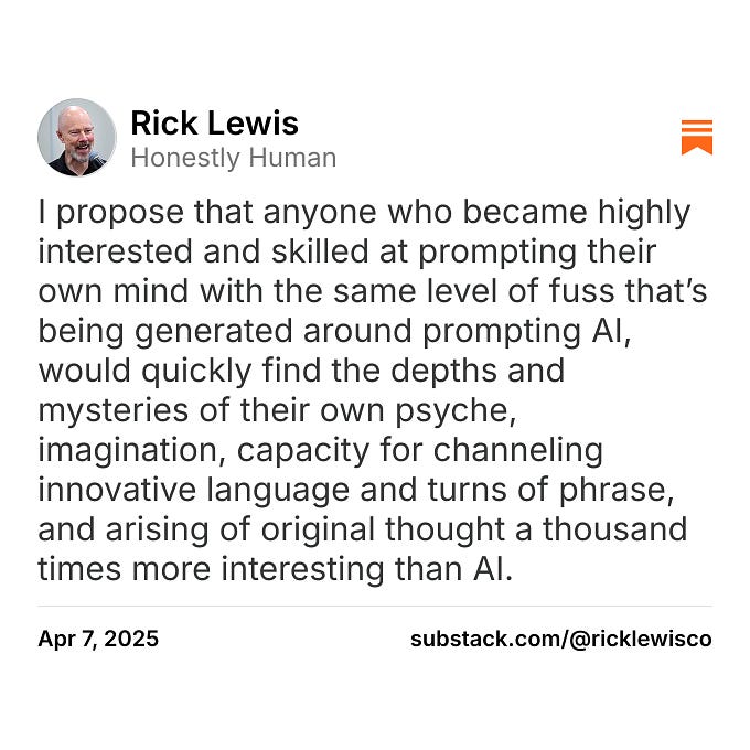 Thumbnail of Rick Lewis on Substack