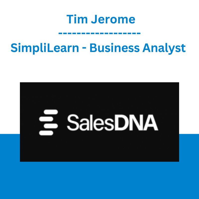 Thumbnail of SimpliLearn - Business Analyst - Tim Jerome