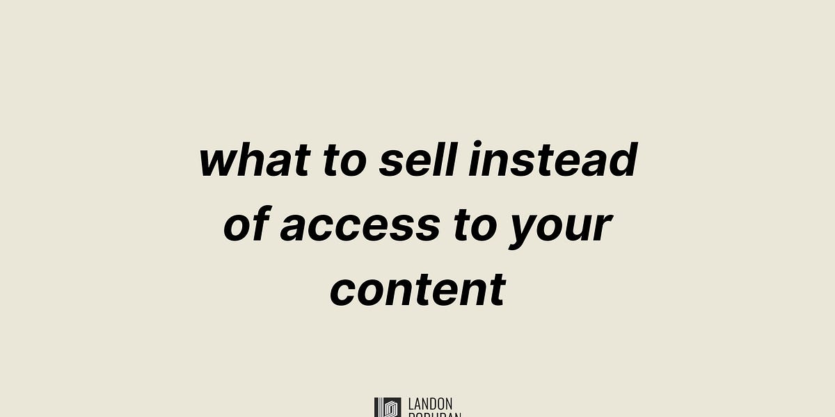 Thumbnail of What People Actually Want Isn’t A Paid Newsletter