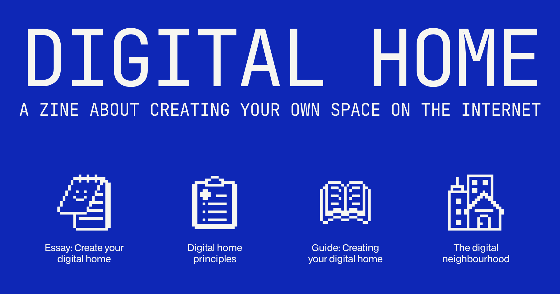 Thumbnail of Digital Home Zine