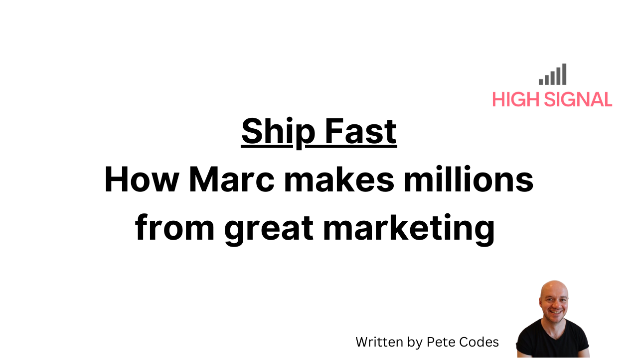 Thumbnail of How Marc Lou makes millions from great marketing