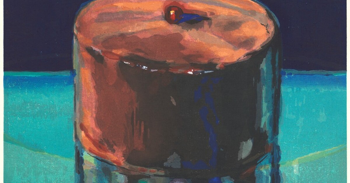 Thumbnail of Dark Cake [artist's proof] by Wayne Thiebaud, Crown Point Press