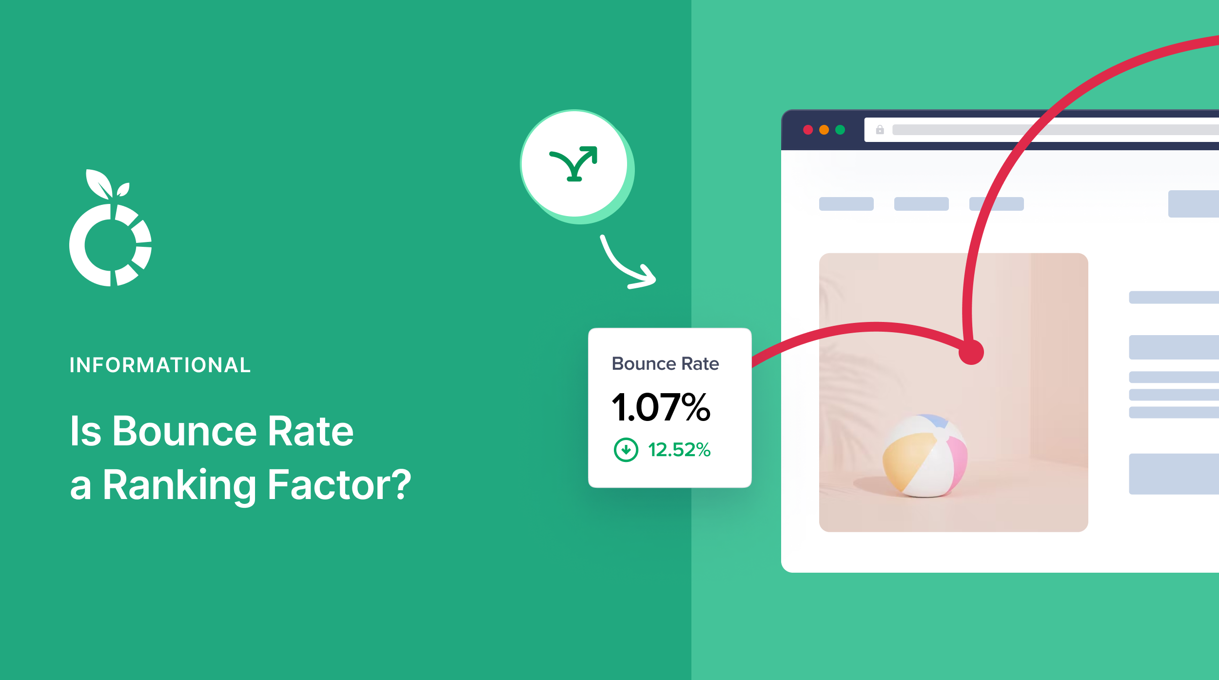 Thumbnail of Is Bounce Rate a Ranking Factor? (Easy SEO Guide)