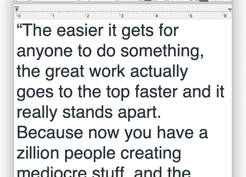 Thumbnail of why you need a project, a phrase I will 100% use, and a great list of the best people in PR