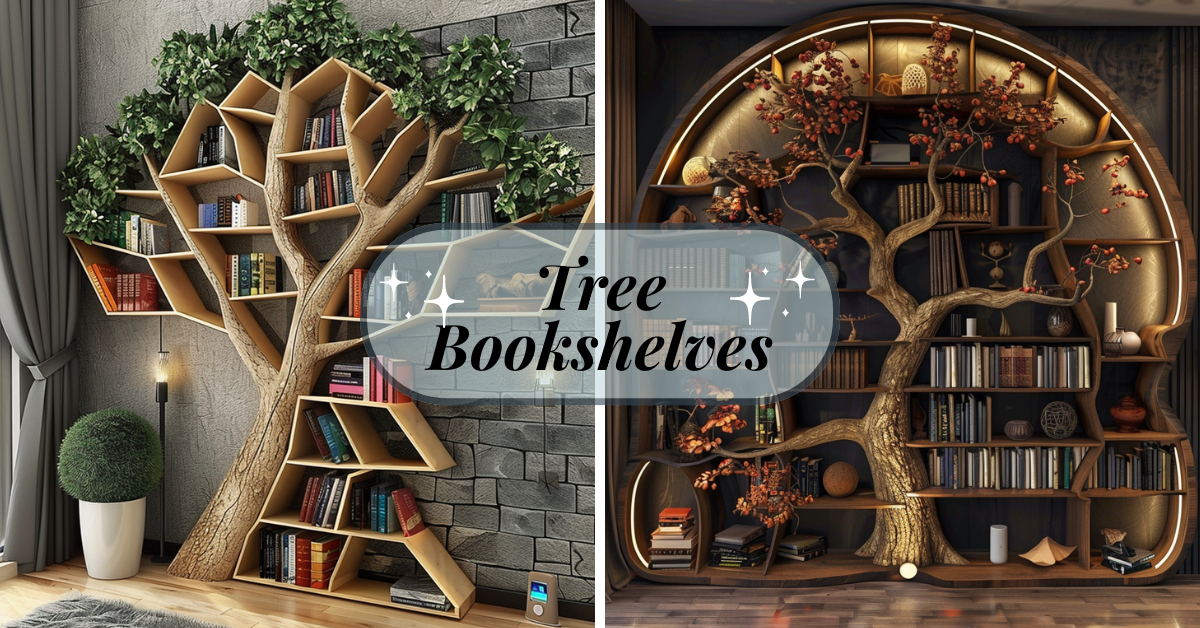Thumbnail of Branching Out: Exploring the Charm of Tree Bookshelves