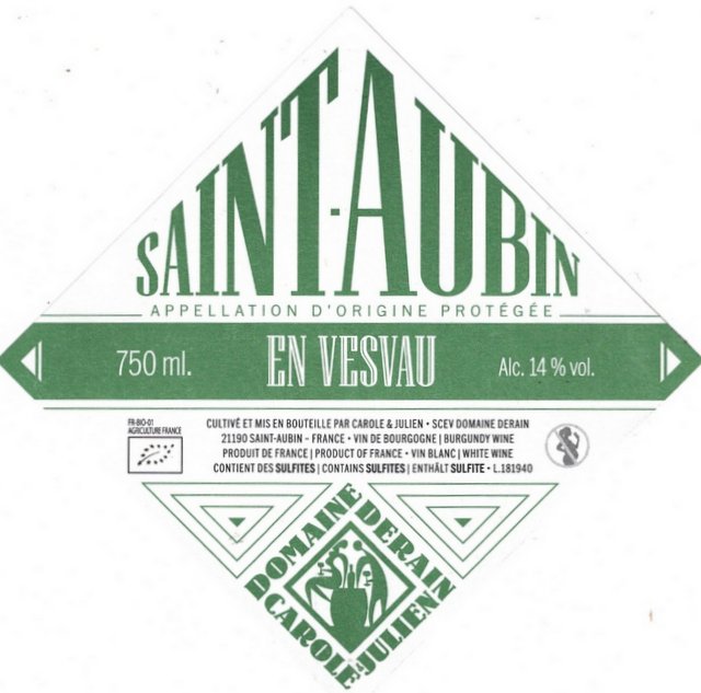 Thumbnail of Domaine Derain: Classic Burgundies - Living Wines