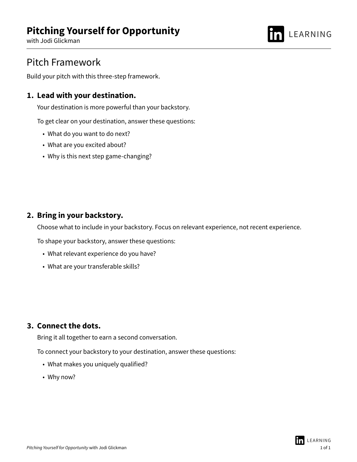 Thumbnail of Pitch Framework