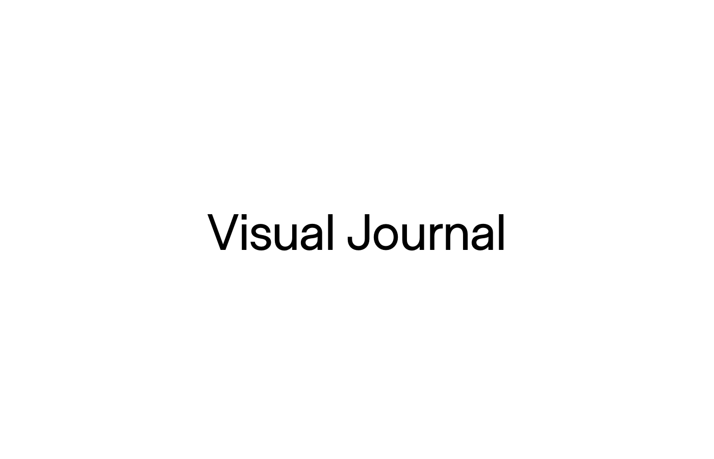 Thumbnail of Visual Journal – Branding, Editorial and Graphic Design