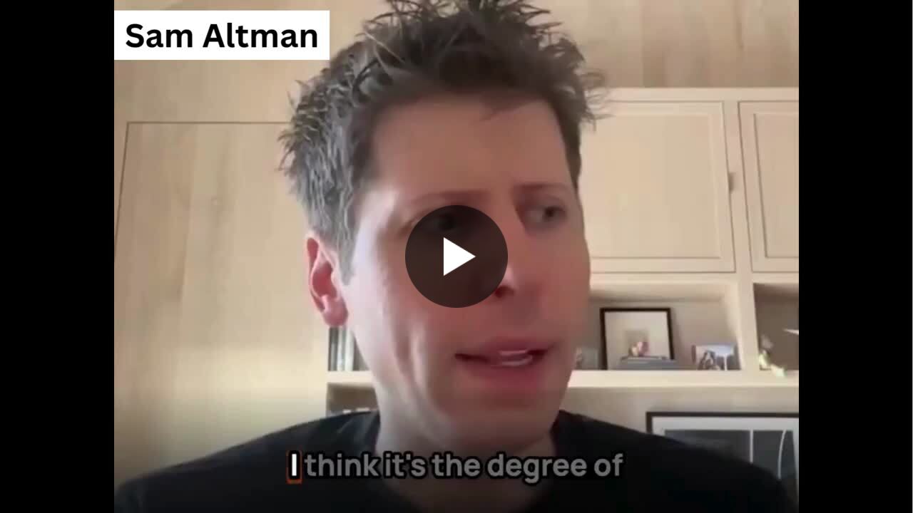 Thumbnail of Watch Sam Altman furiously backpedal. It won’t be long before the rest of… | Simon Wardley | 104 comments
