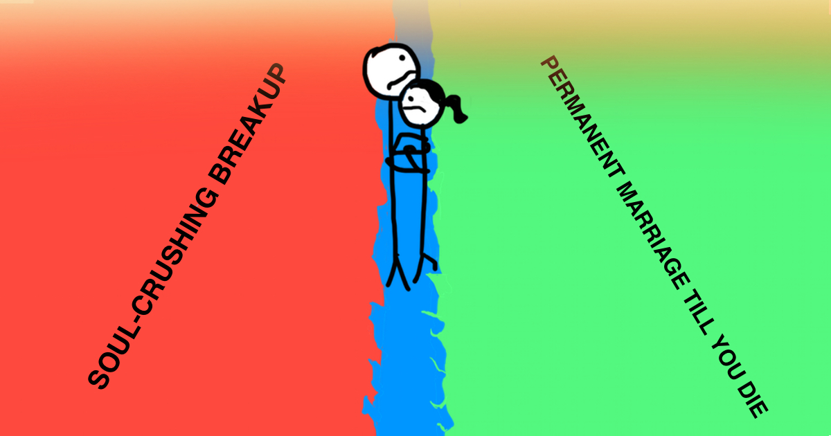 Thumbnail of The Marriage Decision: Everything Forever or Nothing Ever Again