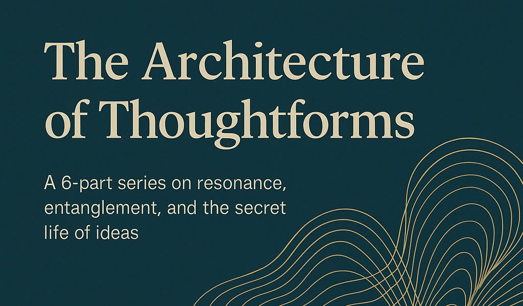 Thumbnail of The Architecture of Thoughtforms, Part I: Thought as Entity, Not Artifact
