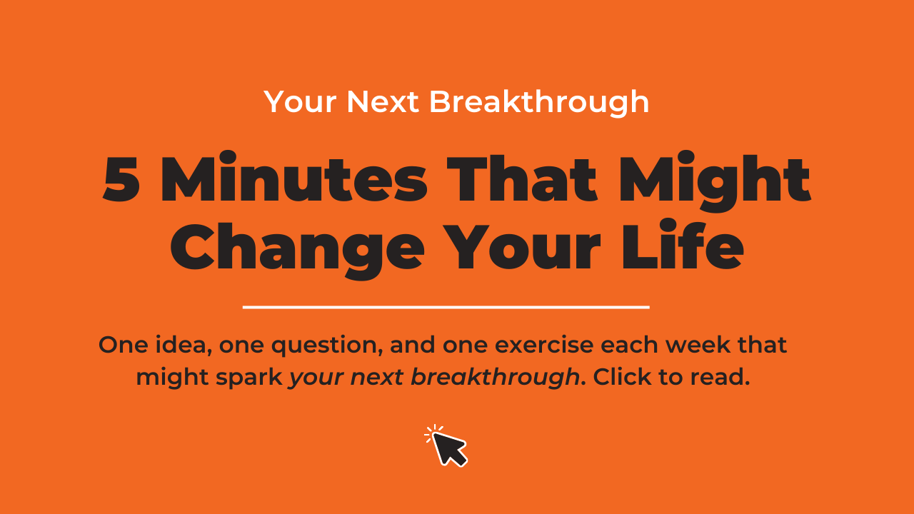Thumbnail of You're Not Special | Your Next Breakthrough
