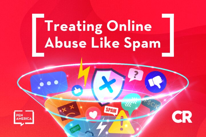 Thumbnail of Treating Online Abuse Like Spam - PEN America