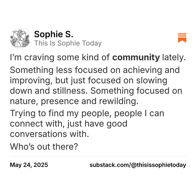 Thumbnail of Sophie S. on Substack