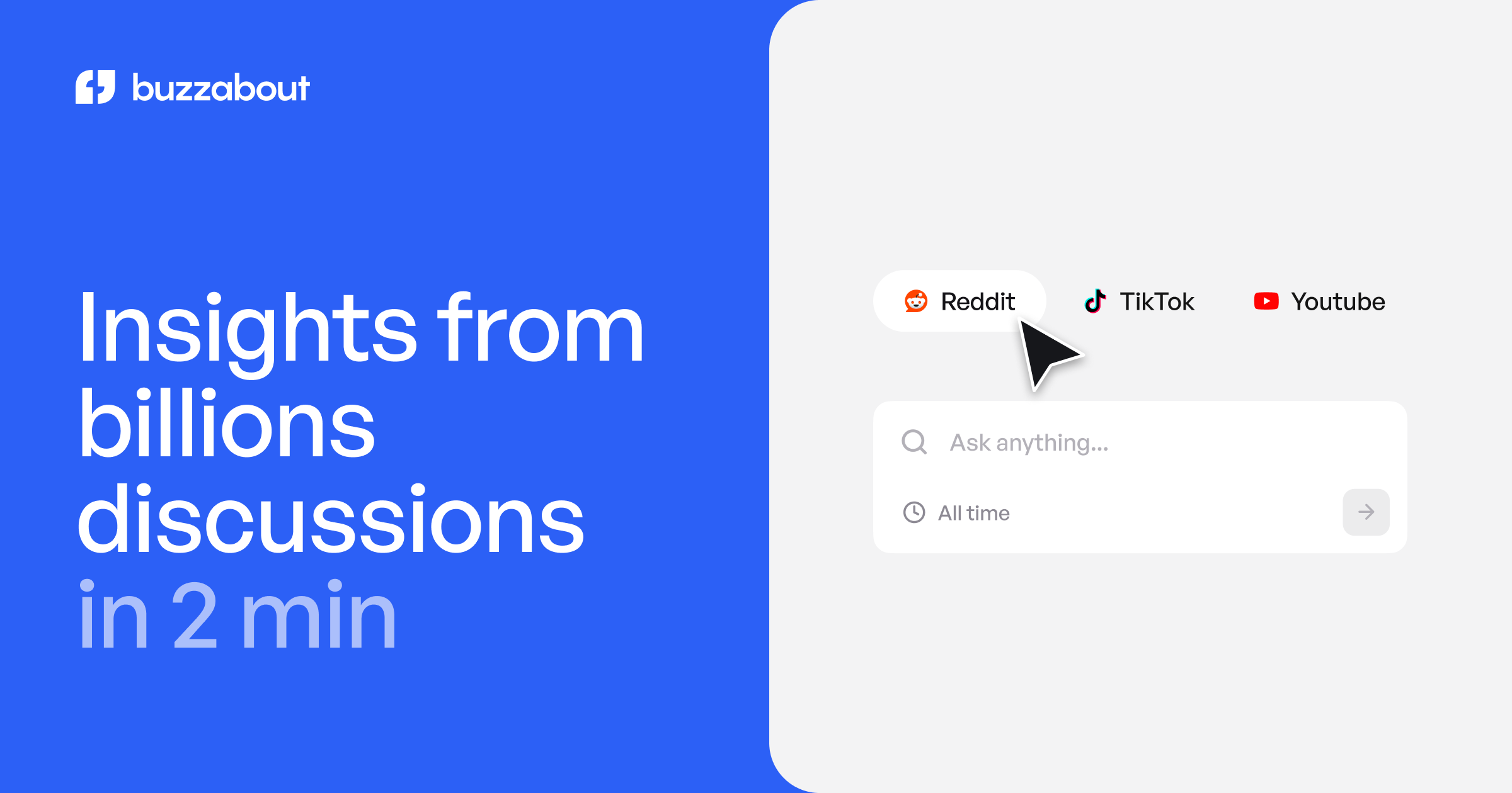 Thumbnail of buzzabout - AI Audience Insights Tool