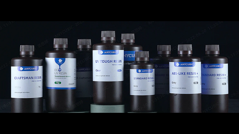 Thumbnail of Resin Settings for Anycubic Photon Series 3D Printer | ANYCUBIC 3D Printing