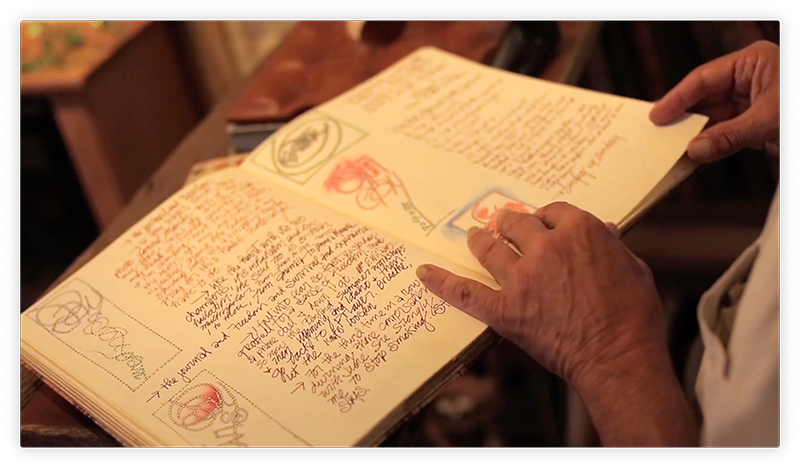 Thumbnail of A journal is a magic space to hang out - Austin Kleon