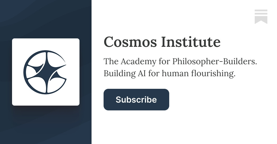 Thumbnail of Cosmos Institute