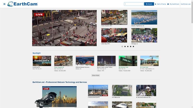 Thumbnail of EarthCam - Webcam Network