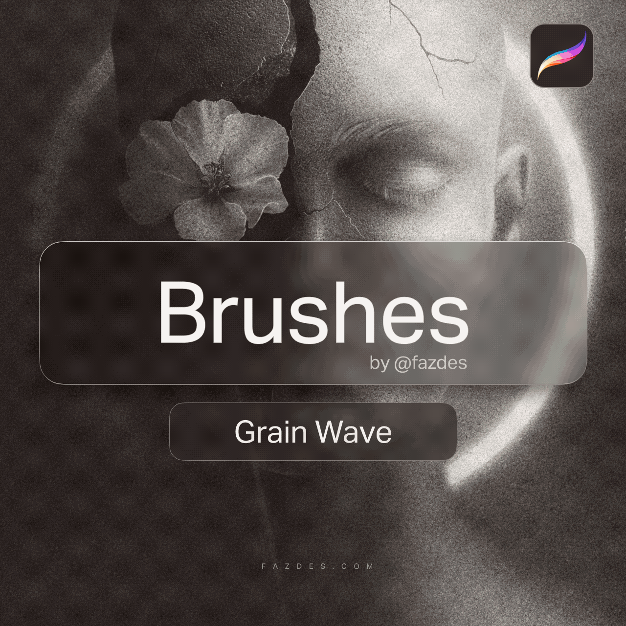 Thumbnail of Grain Wave・19 Noise/Grain Procreate Brushes, Gradients, 4K Templates