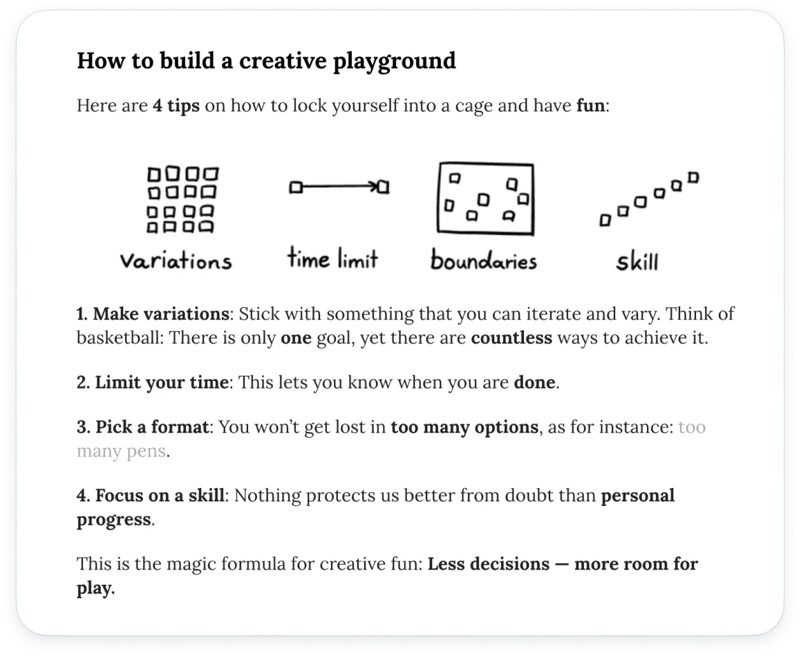 Thumbnail of Creatively Stuck? A Moodboard