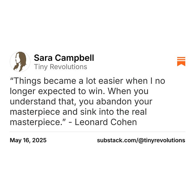 Thumbnail of Sara Campbell on Substack