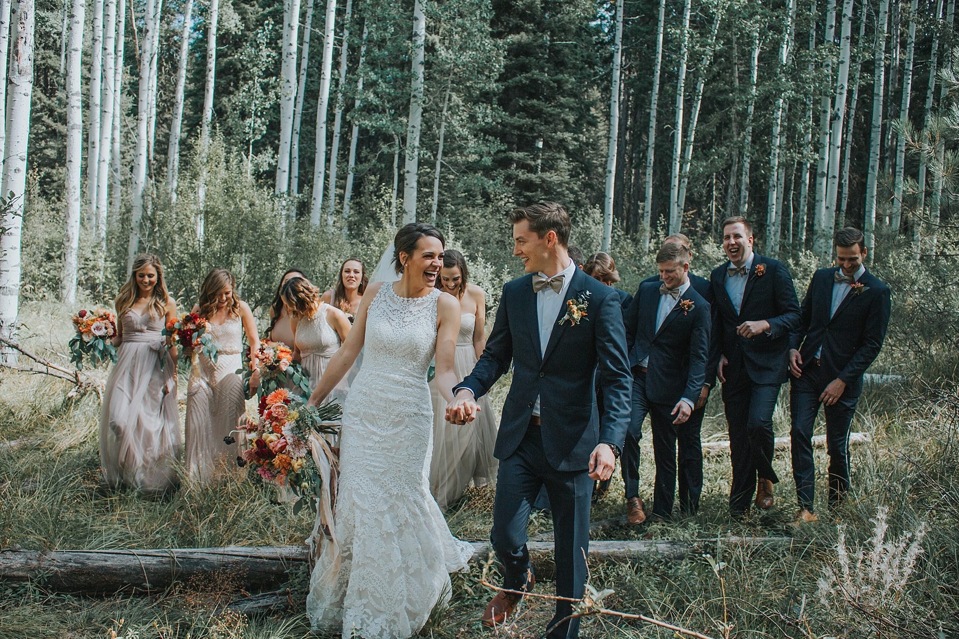 Thumbnail of Emma and Andy McCall Idaho Shore Lodge Wedding