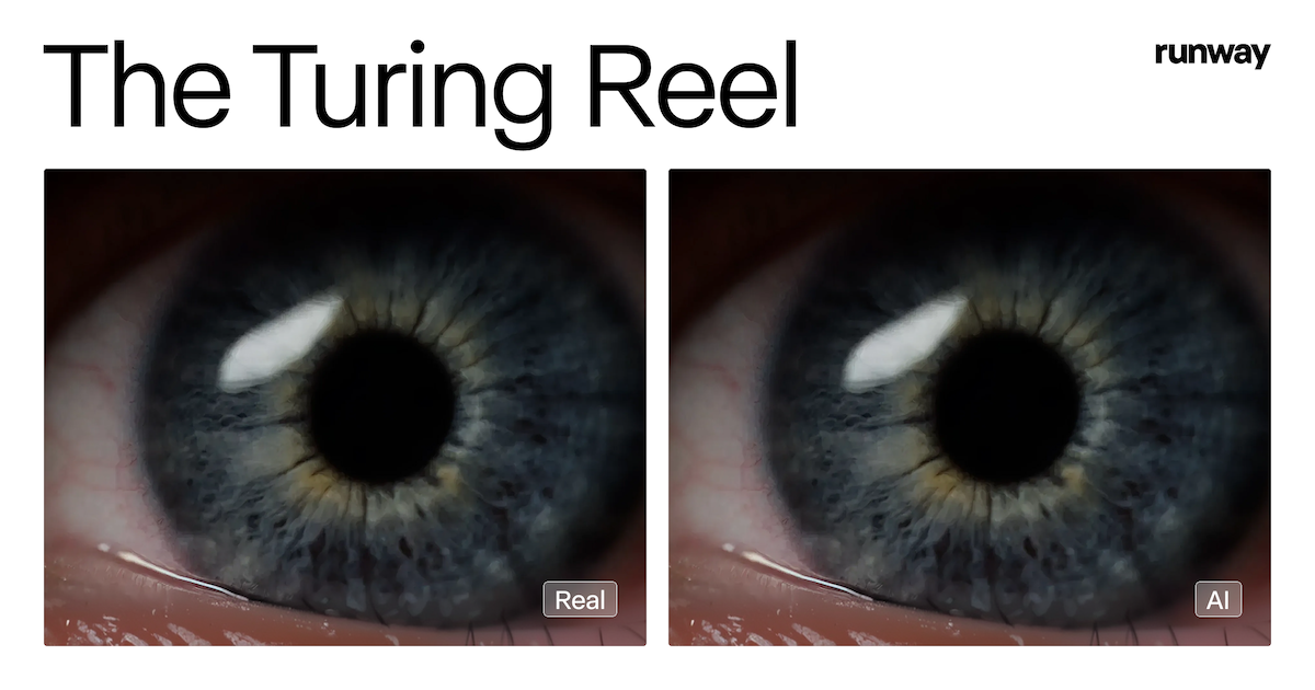Thumbnail of Runway Research | The Turing Reel