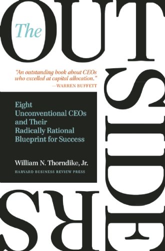 Cover of The Outsiders: Eight Unconventional CEOs and Their Radically Rational Blueprint for Success
