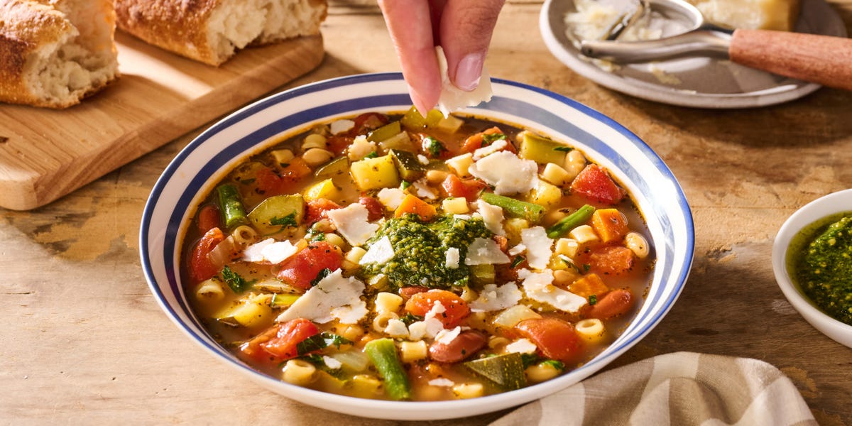 Thumbnail of Make A Big Pot Of Ree Drummond's Minestrone Soup This Weekend