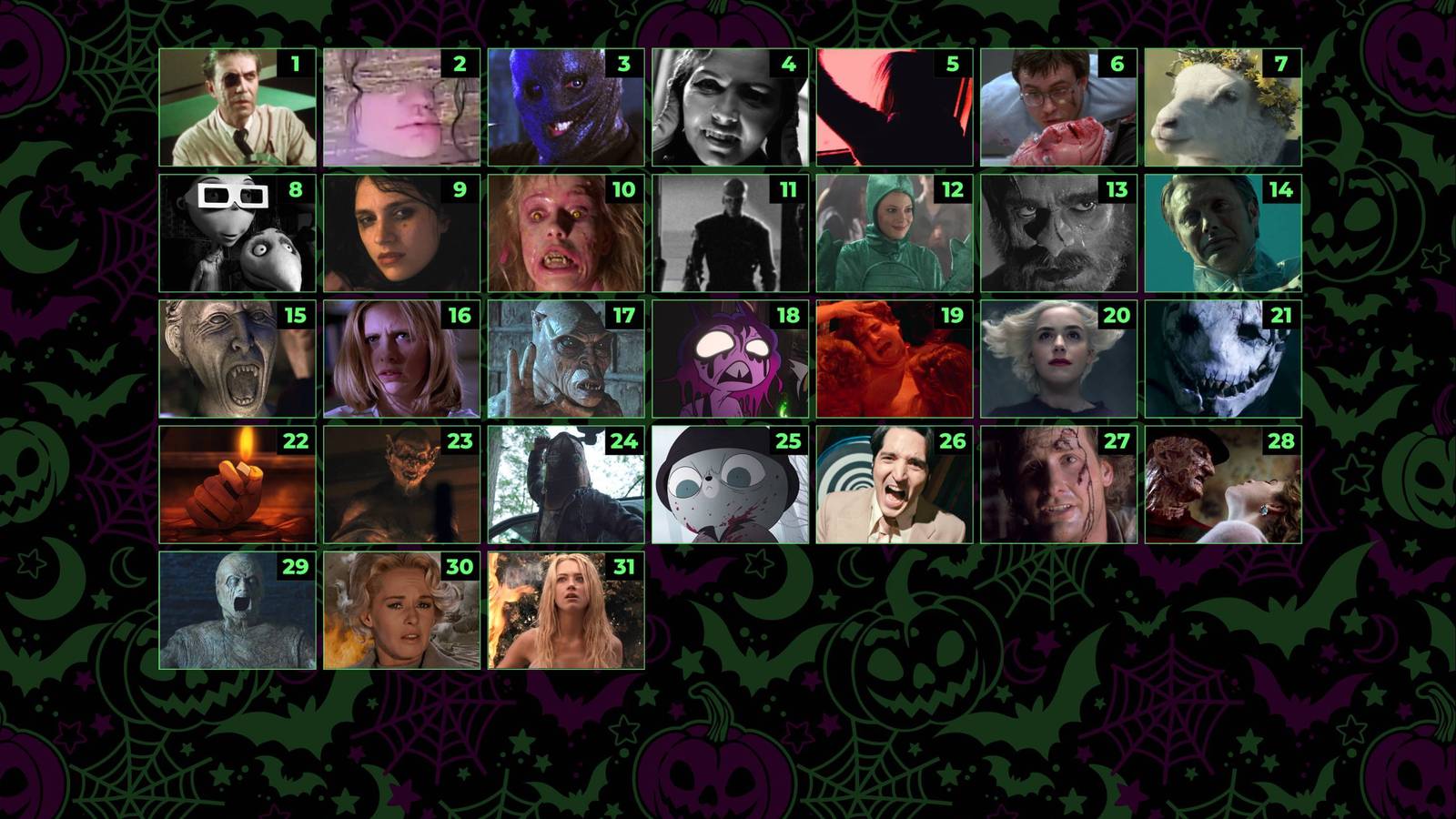 Thumbnail of Our annual 31 Days of Halloween calendar launches today, with a new streaming horror pick every day