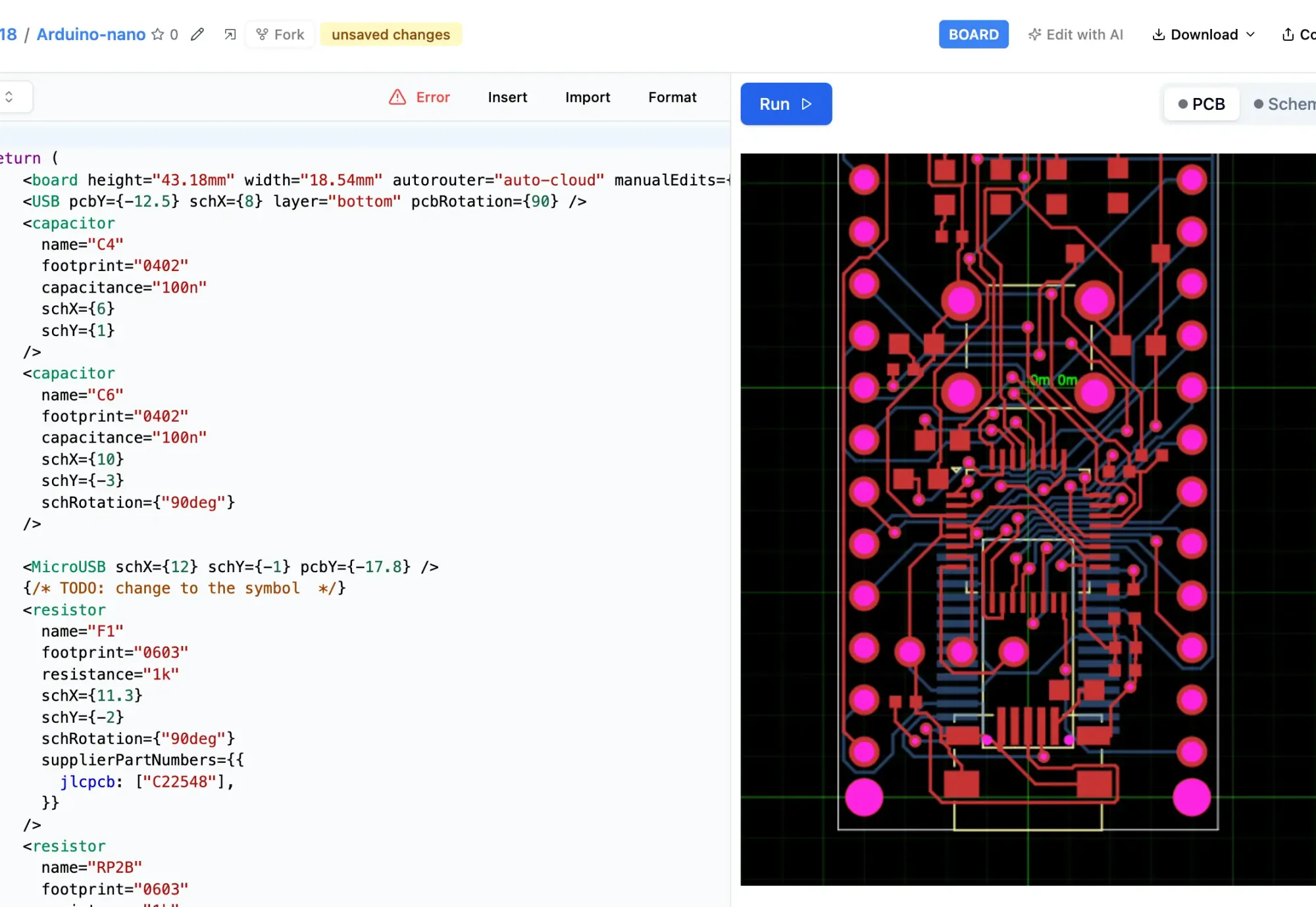 Thumbnail of tscircuit - Design Electronics with React Components