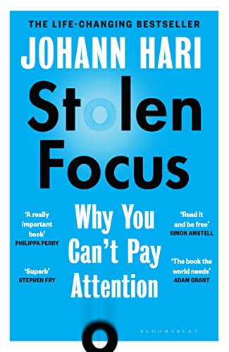 Cover of Stolen Focus: Why You Can't Pay Attention