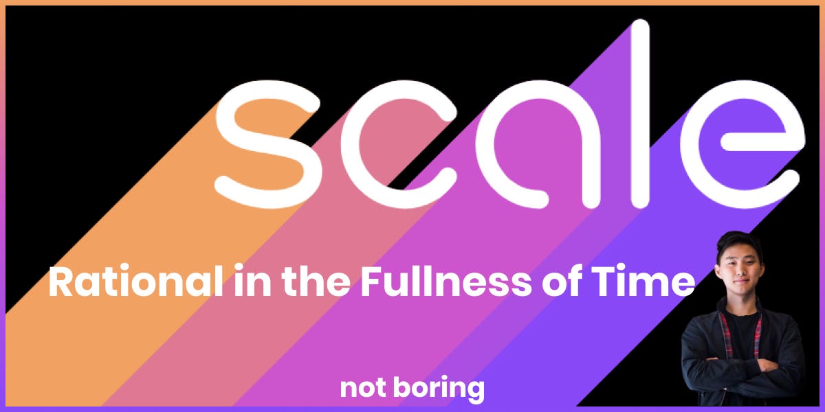 Thumbnail of Scale: Rational in the Fullness of Time