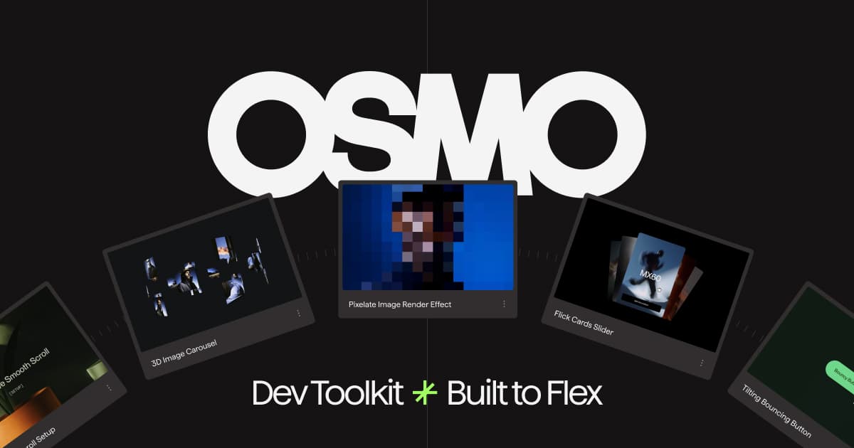 Thumbnail of Osmo - Dev Toolkit Built to Flex