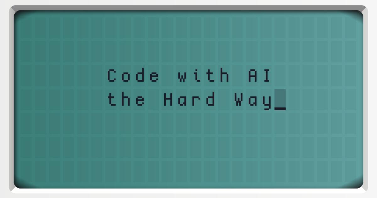 Thumbnail of When I tell people how I code with AI, I hear a lot of "that's a new one..." | Ben Kamens