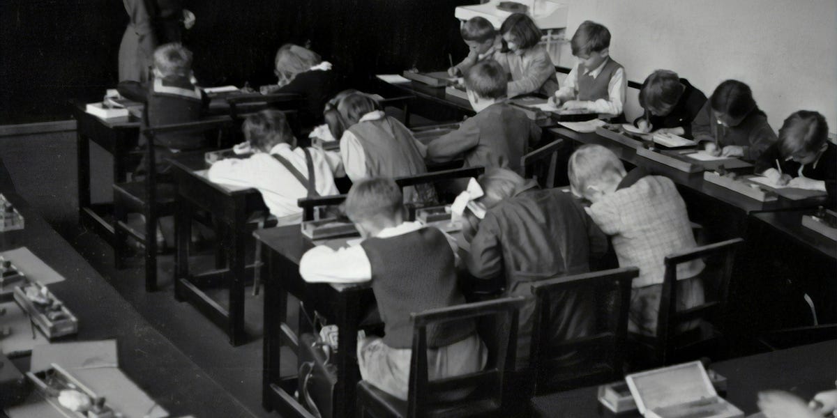 Thumbnail of The pernicious belief in the way schooling works