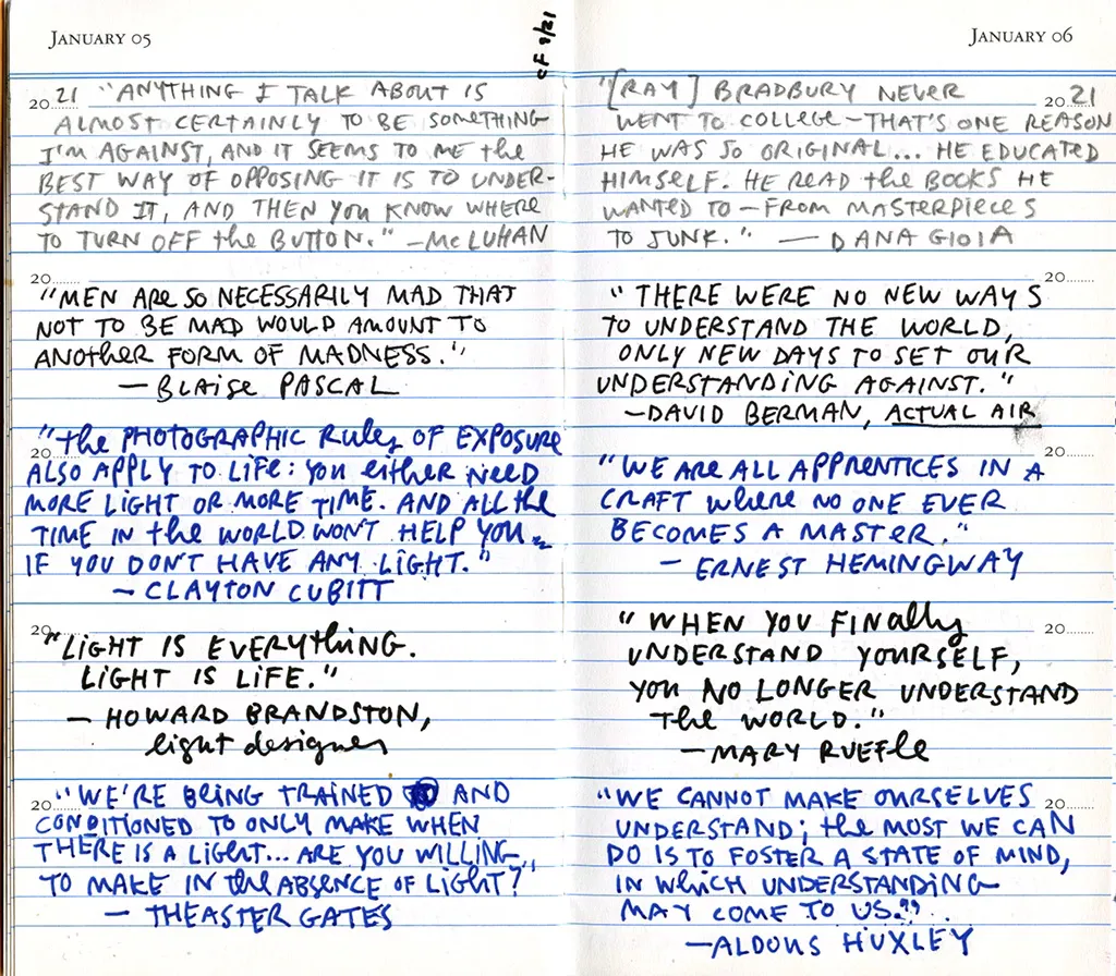 Thumbnail of 100 quotes that helped me write
