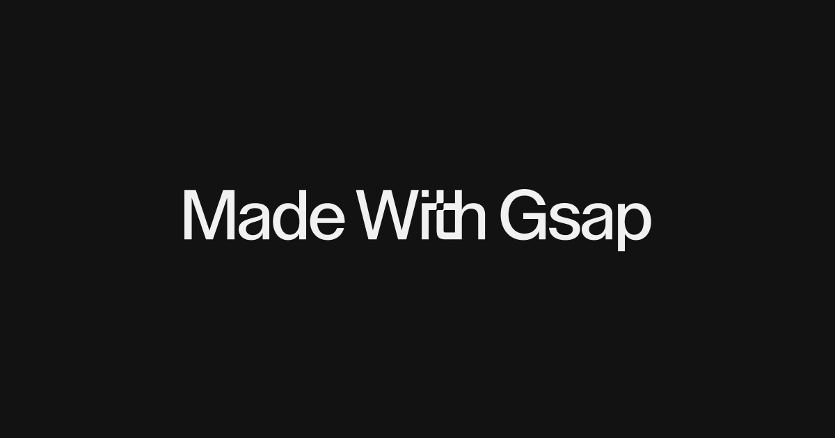 Thumbnail of Made With Gsap