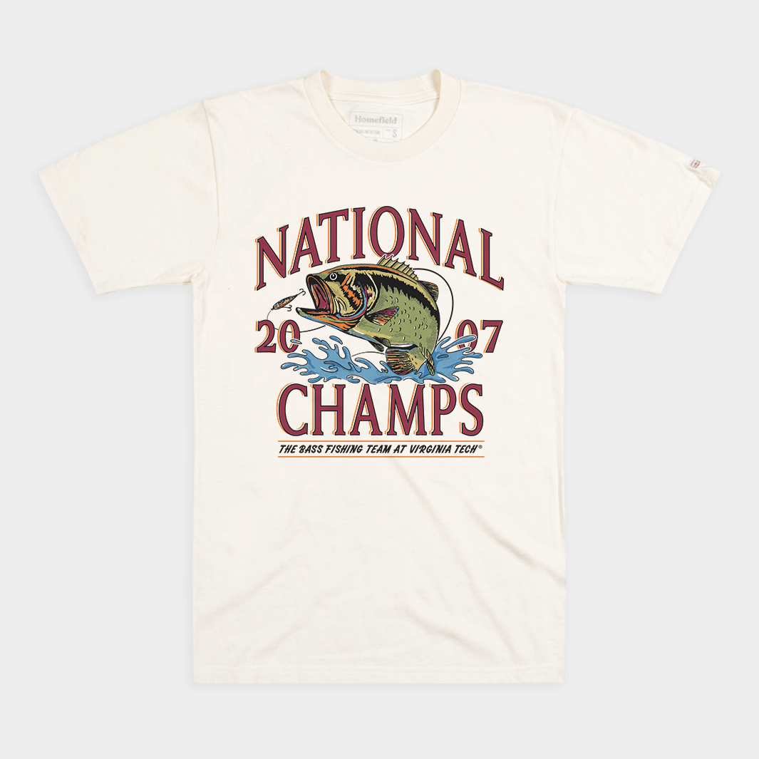 Thumbnail of Virginia Tech 2007 Bass Fishing Tee